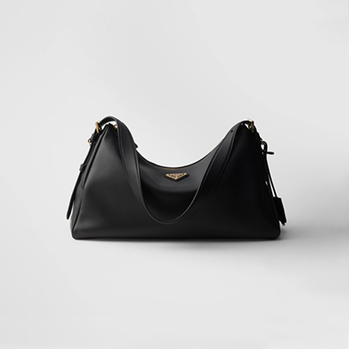 9a+quality prada aimee large leather shoulder bag